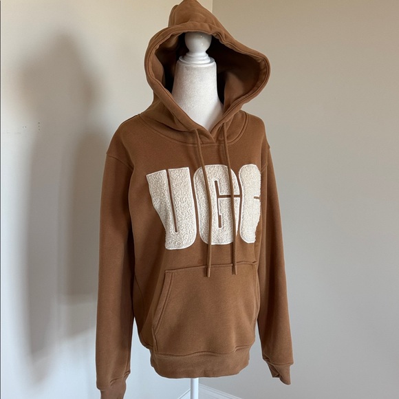 NWOT UGG Tan Hoodie women’s size Small - Picture 5 of 12